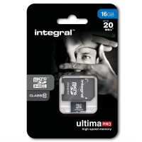 Integral carte MicroSD 16 Go classe 10 